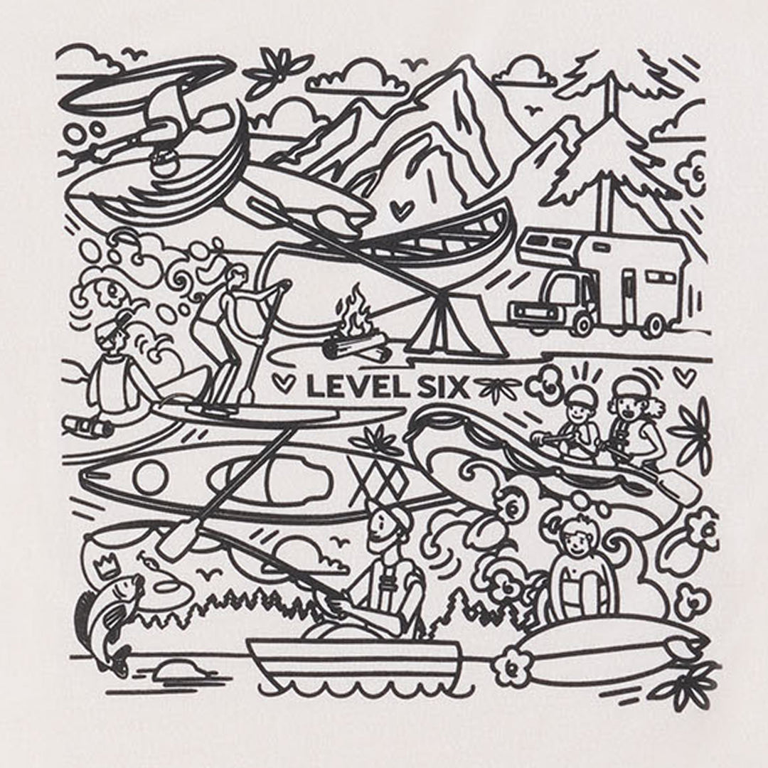 Men's Level Six Graffiti Tee (2)