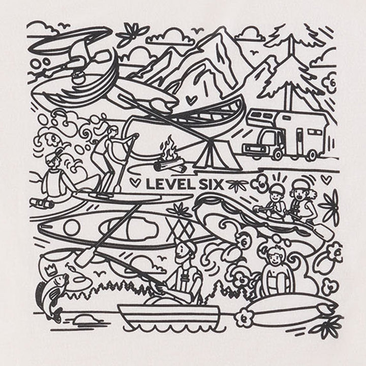 Men's Level Six Graffiti Tee (2)