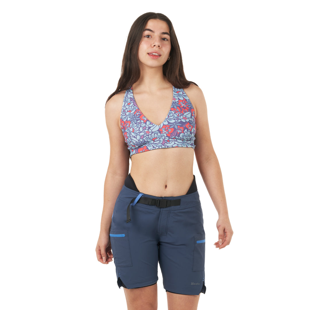 Pro Goddess Lined Short - 7" — Deep Blue