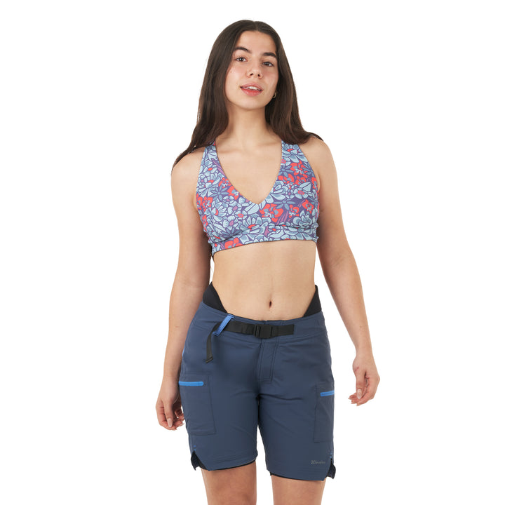 Pro Goddess Lined Short - 7" — Deep Blue