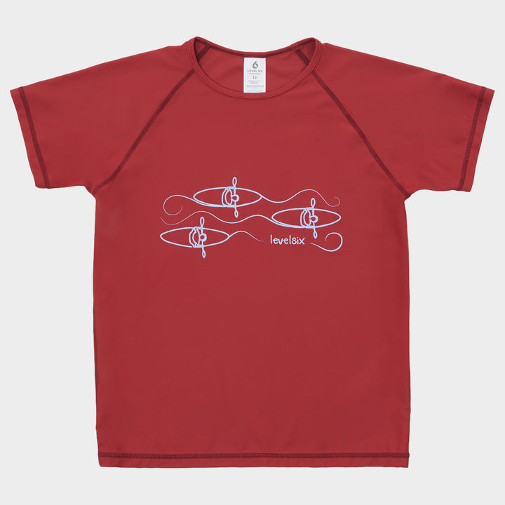 Bodhi Short Sleeve Sun Shirt — Red Pear