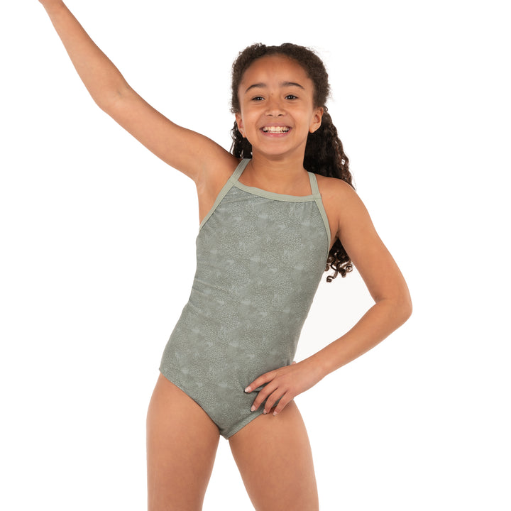 Taylor - Youth Thin Strap One Piece Swimsuit — Organic Hunter