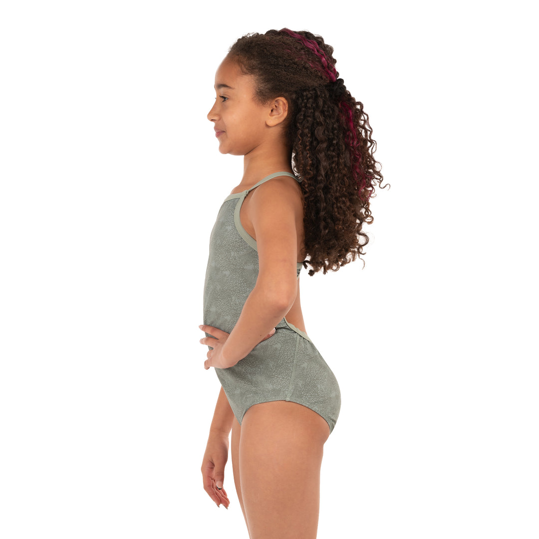 Taylor - Youth Thin Strap One Piece Swimsuit (3)