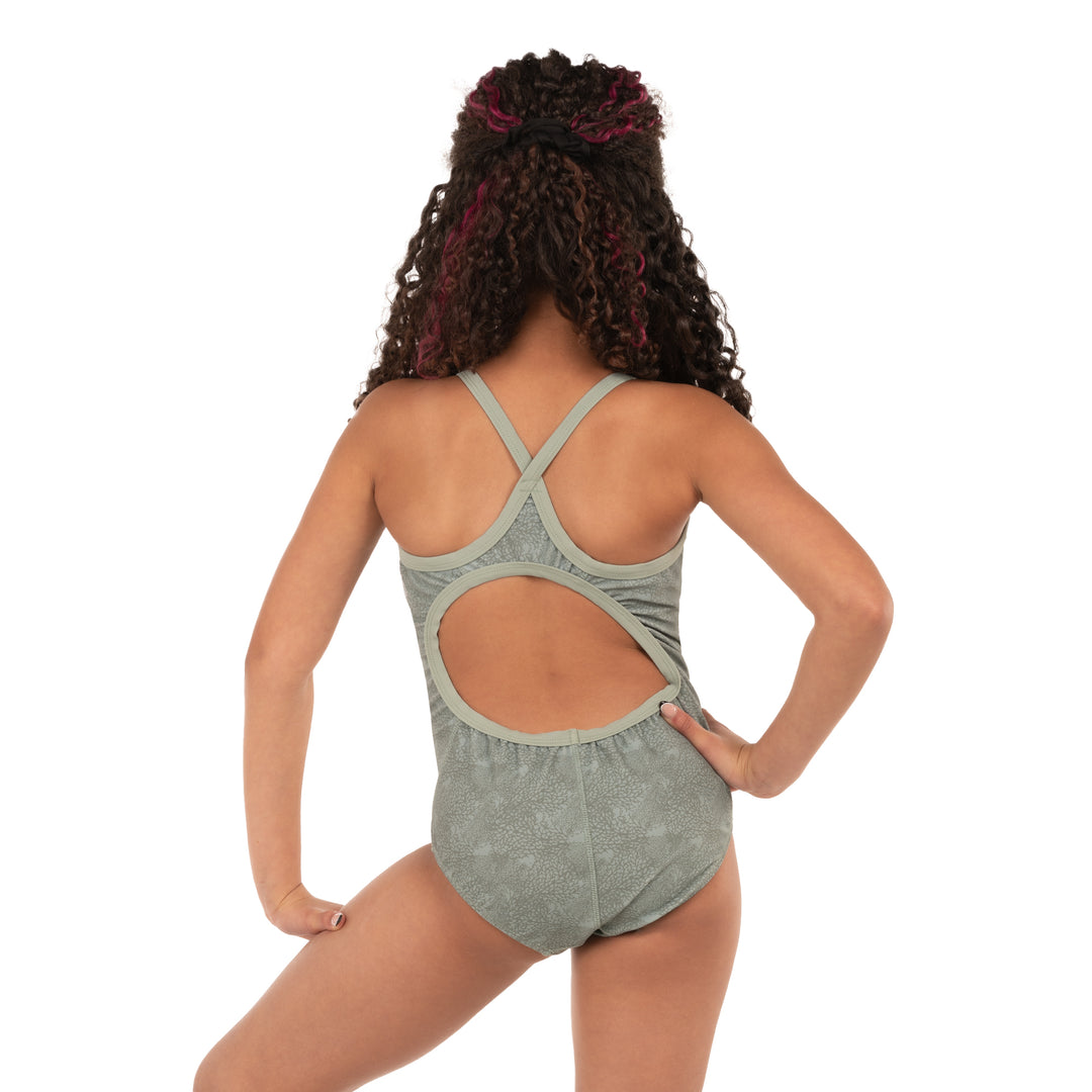 Taylor - Youth Thin Strap One Piece Swimsuit (4)