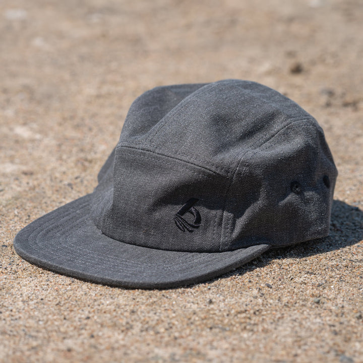 Herring Five Panel Hat - Coal - Lifestyle