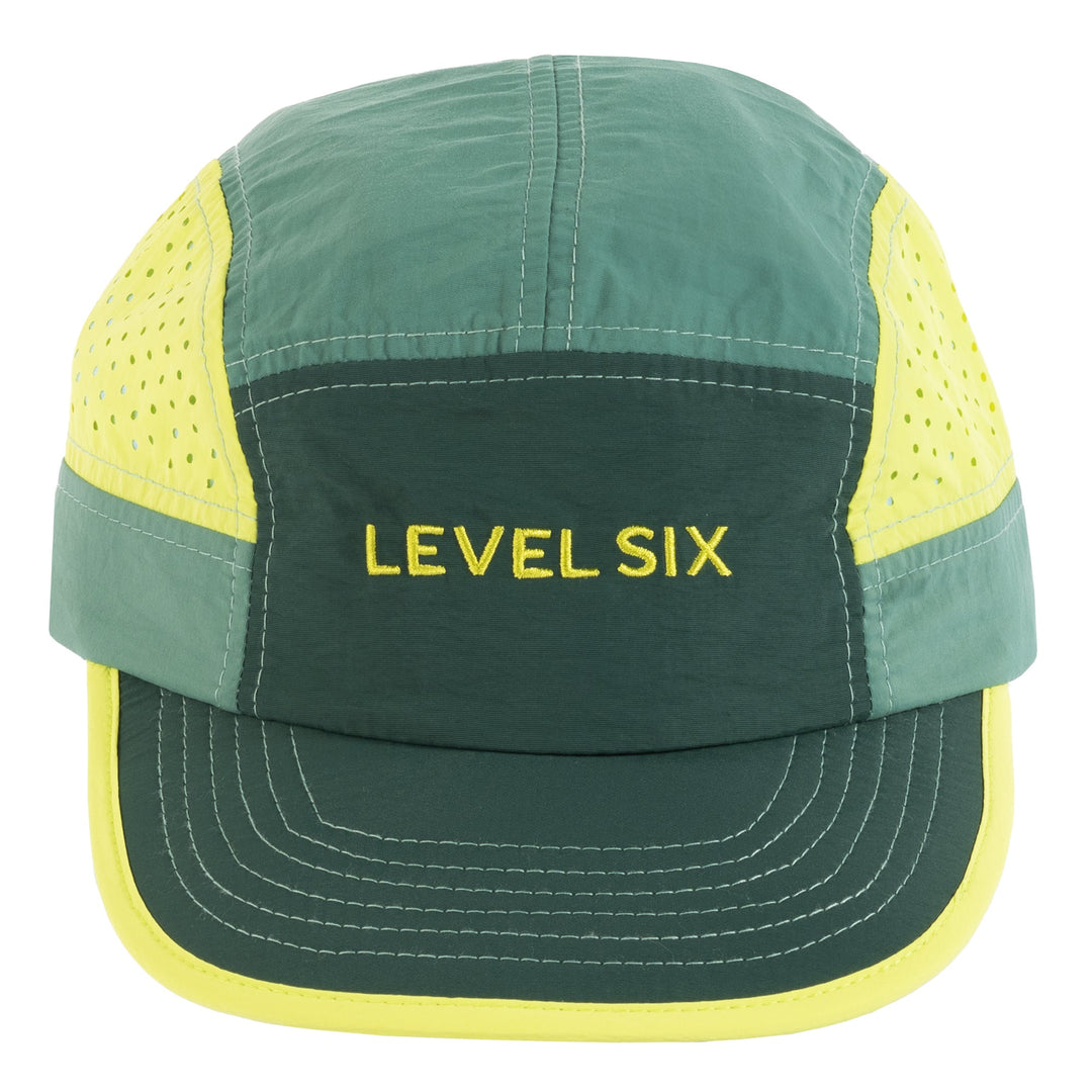 Laser Five Panel Hat - Limeade - Front