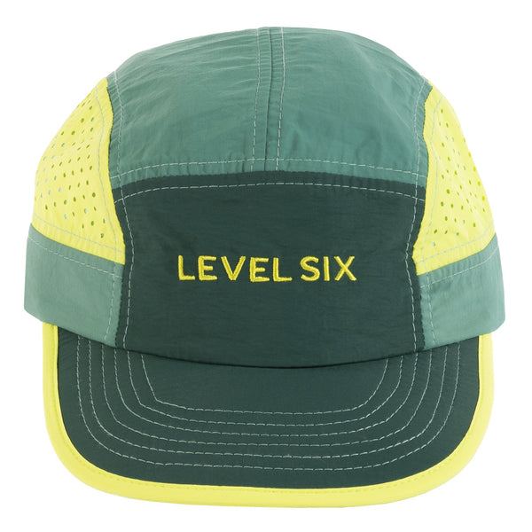 Laser Five Panel Hat - Limeade - Front