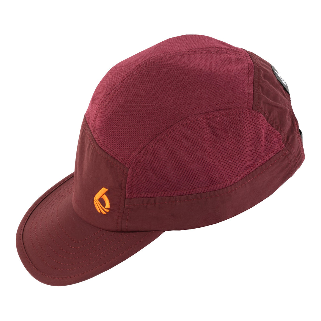 Poly Five Panel Hat - Blackberry - Side