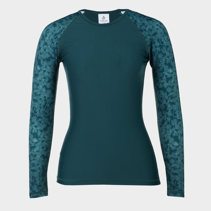Venus Long Sleeve Rashguard — Teal Spruce