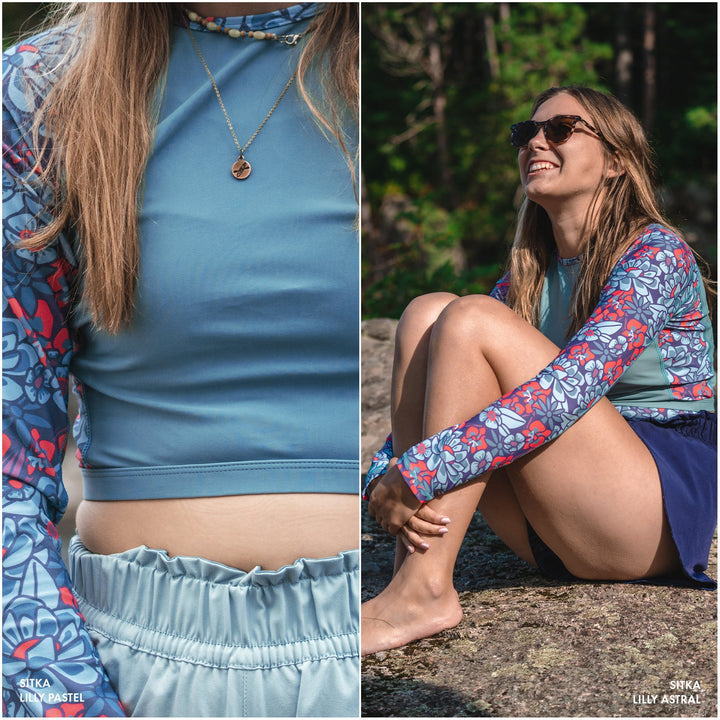 Sitka Long Sleeve Cropped Rashguard (4)