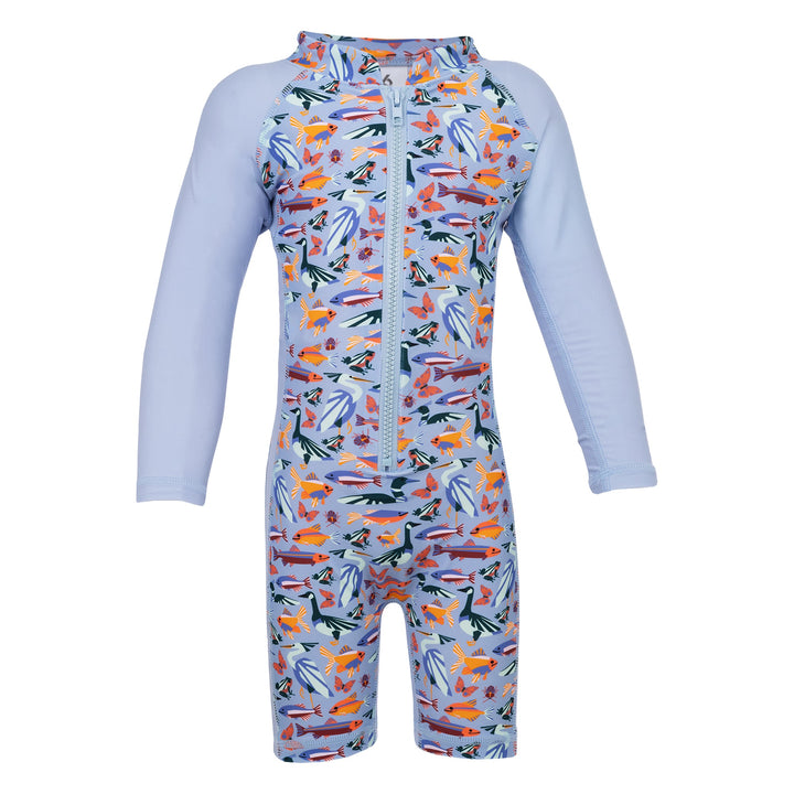 Marlin Sunsuit - River Friends - Front