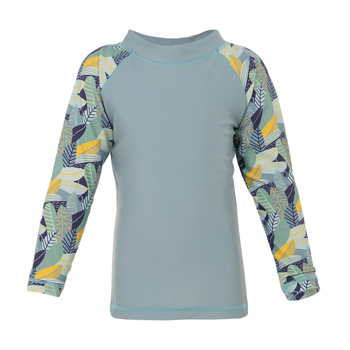 Snapper Kid's Long Sleeve Sunguard — Smoke Blue