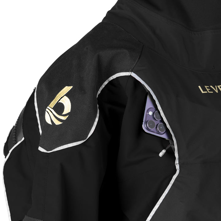 Emperor Dry Suit Blackout — pocket detail