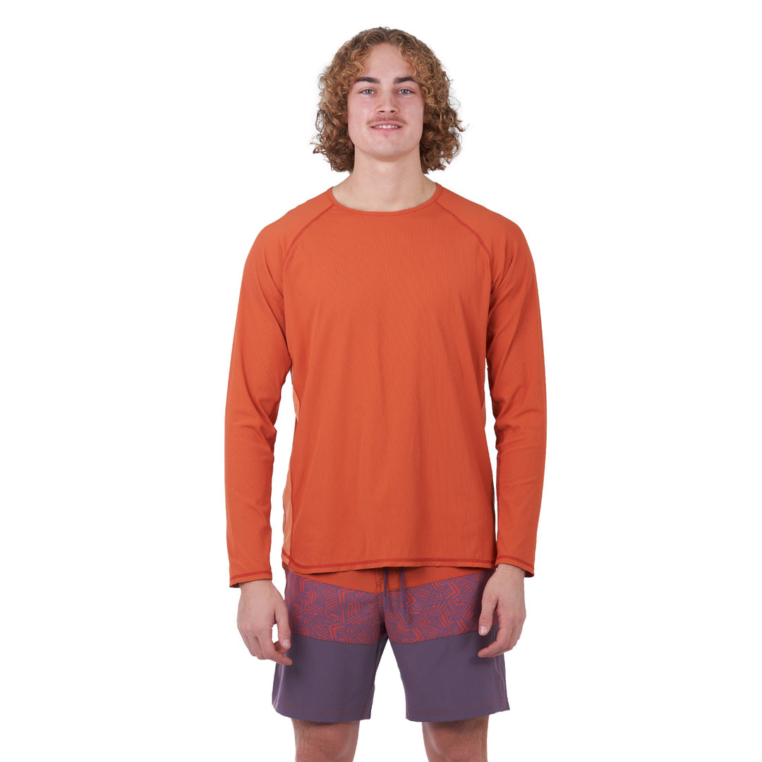 Coastal Long Sleeve Sun Shirt — Cider