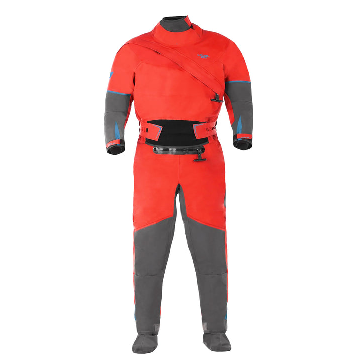 Odin Dry Suit — Molten Lava, front view