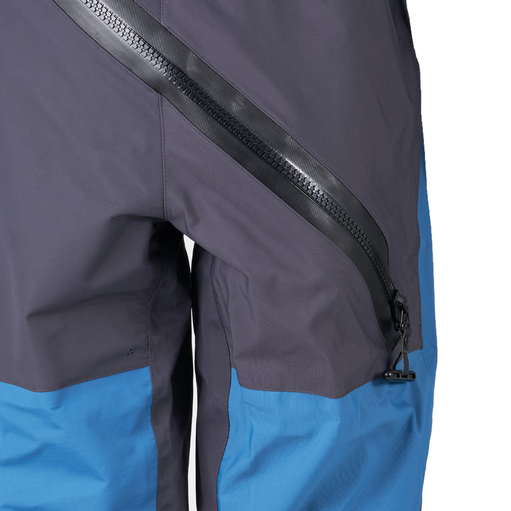 Freya Women's Dry Suit — relief zip detail