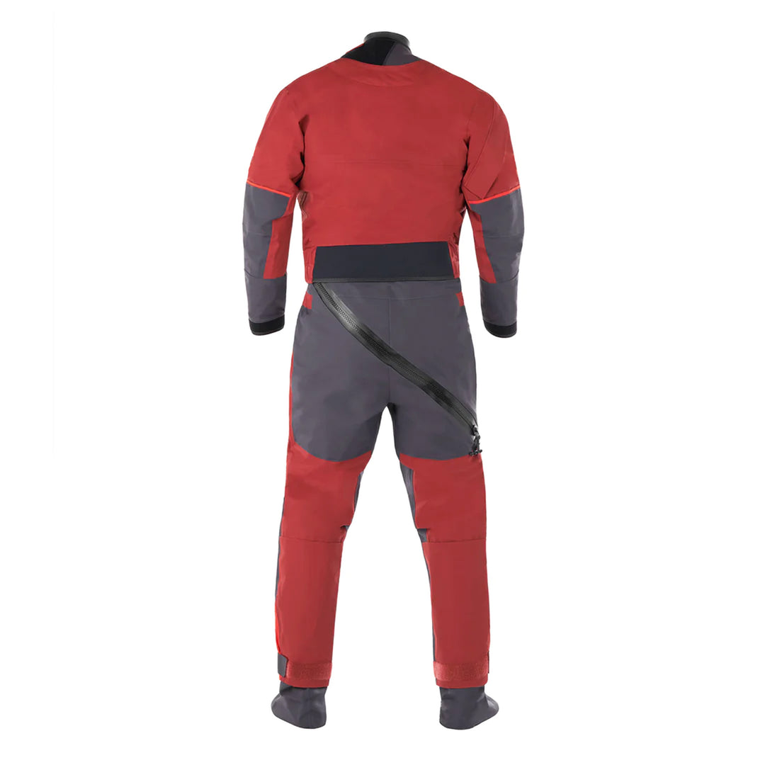 Freya Women's Dry Suit — Merlot, back view