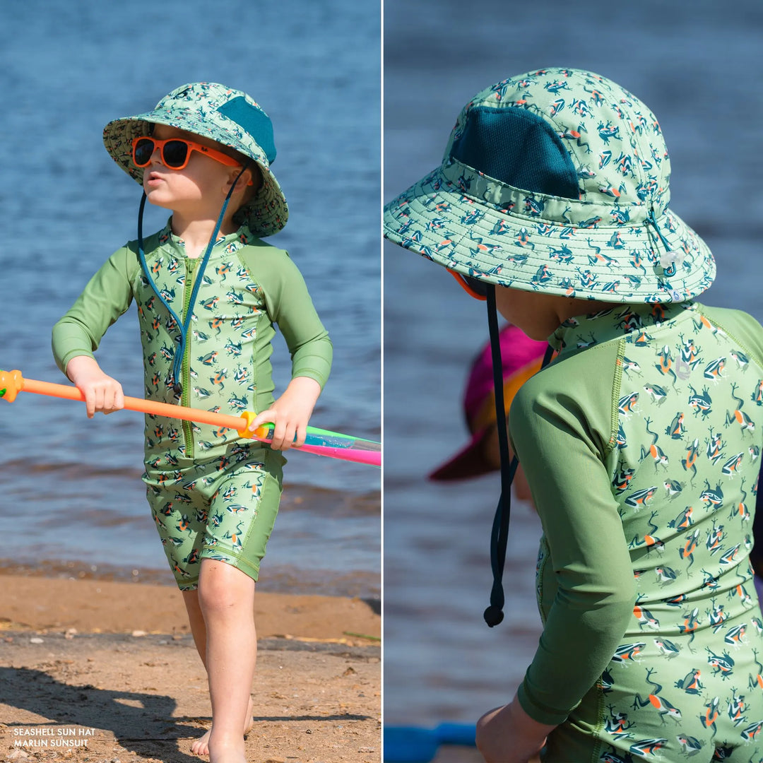 Seashell Sun Hat — Amphibian (5)