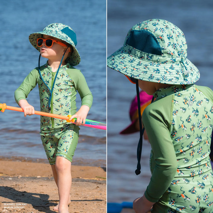 Seashell Sun Hat — Amphibian (5)