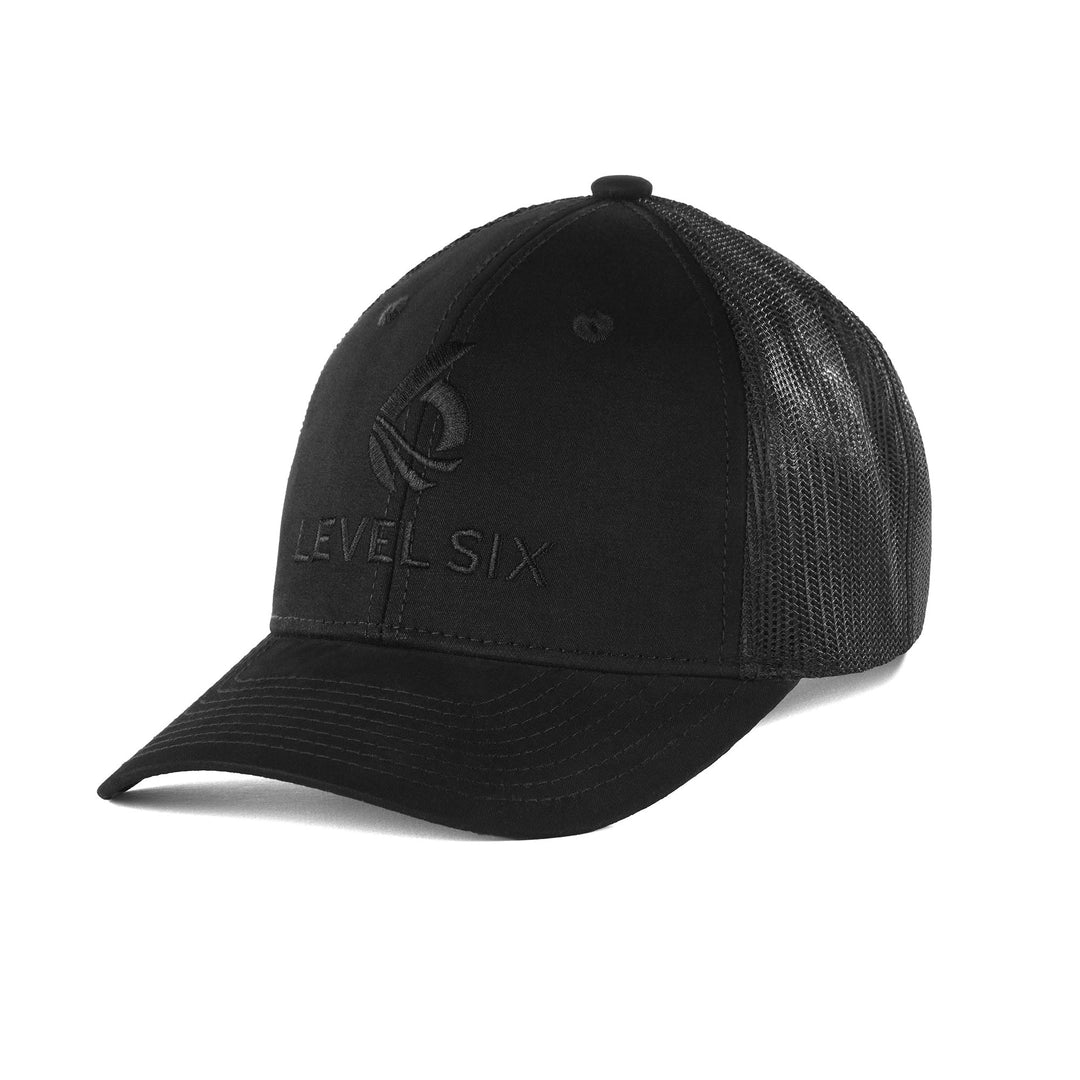 Sixer Mesh Hat — Black